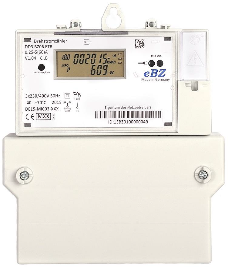 Elektronischer Drehstromzähler DD3